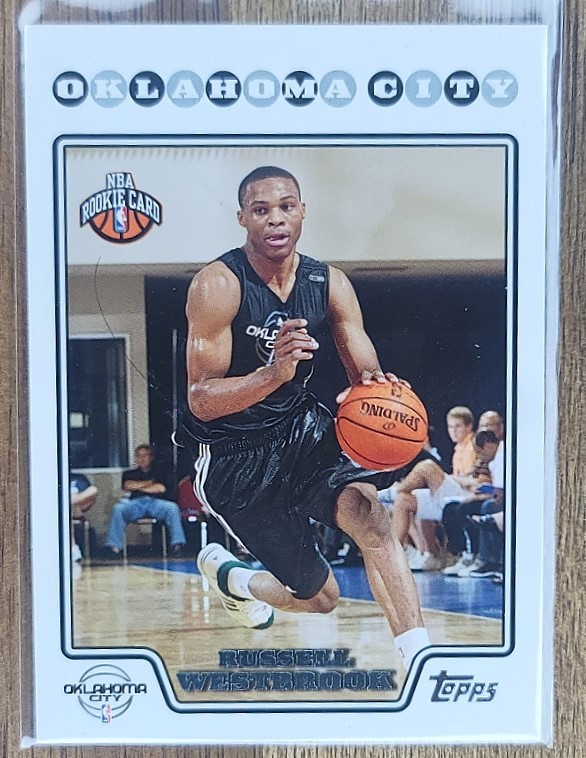Russell Westbrook 2008-09 Topps RC Rookie #199 Oklahoma City Thunder