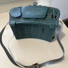 New ListingVintage Dolomit Fishing Basket Creel Grren Plastic