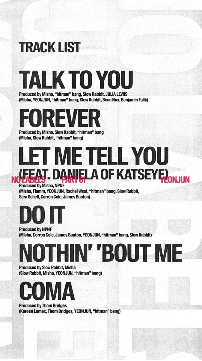 TXT YEONJUN [NO LABELS: PART 01] Album TRUNK SHORTS Ver/CD+Card+