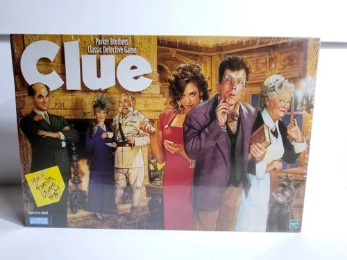 Parker Brothers Classic Detective Clue Game 1996 Edition  Vintage Board Game