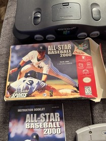 Nintendo 64 Home Console - Black With Games N64