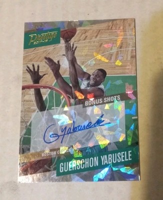 2017-18 Panini Prestige - Bonus Shots Signatures Guerschon Yabusele #2...