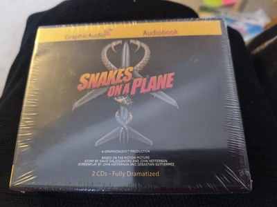RARE AUDIO BOOK 2 CD SET SNAKES ON A PLANE NEW & SEALED DRAMATISED EXCELLENT 