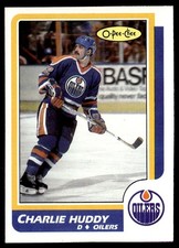 1986-87 O-Pee-Chee Charlie Huddy Edmonton Oilers #211