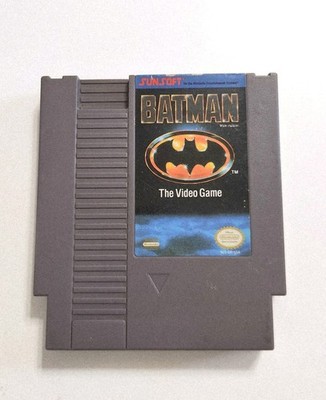 NES Batman: The Video Game (Nintendo Entertainment System, 1990) Game Authentic 