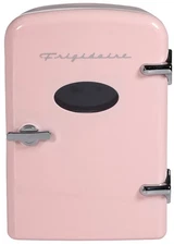 Frigidaire 6-Cans/4L Mini Retro Mini Refrigerator in Pink EFMIS229-PINK