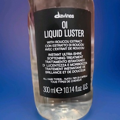 Davines OI Liquid Luster Weightless Hair Treatment 10.14 Fl Oz Instant Shine New