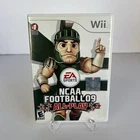NCAA Football 09: All-Play (Nintendo Wii, 2008) Complete CIB