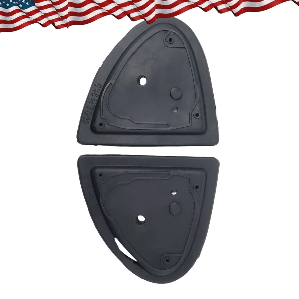 Nuevo juego de pares de sellos de base de espejo de puerta 2 piezas para Mercedes-Benz S55 AMG 2001-2006 Foto 3 de 4