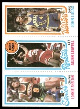 1980-81 Topps Lonnie Shelton / Allen Leavell / John Lucas TL #96 / 104 / 231