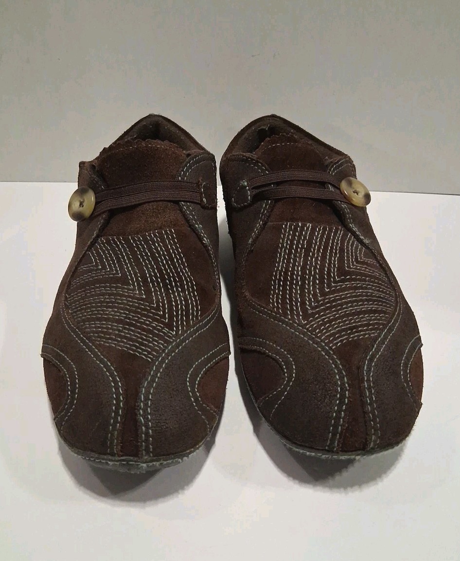 Rare Vintage Puma Speedcat OG Brown Suede 90s Button Shoes Y2K