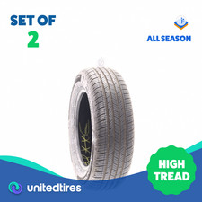 Set Of 2 Used 19565r15 Caldera Confidence All Season 91h - 8.532 Set Of 2 Used 19565r15 Caldera Confidence All Season 91h - 8.532