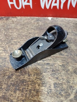Vintage STANLEY No. 9-1/4  Block Plane With Block Logo Blade Woodworking Tool 