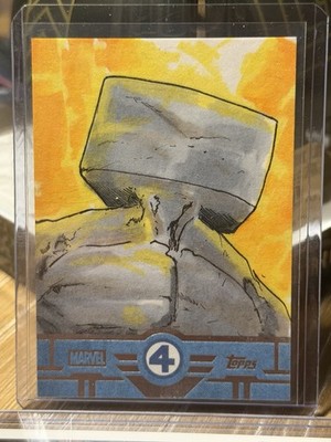 2026 Topps Finest Fantastic Four - Awesome Android Sketch 1/1  