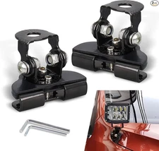 2 PCS Automotive LED Light Bar Mounting Bracket, Non-Destructive Fixing Stan