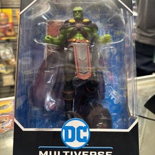 McFarlane DC Multiverse   MARTIAN MANHUNTER   7  Figure in Window Box Brand New