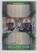 2007 Donruss Elite College Ties Green Carnell Cadillac Williams Kenny Irons 1hs9