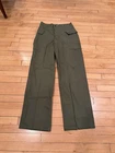 Deadstock WW2 HBT Army Cargo Pants 1940s Military NOS Herringbone 13 Star Button