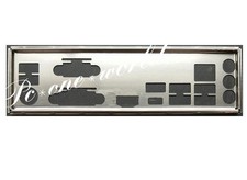 OEM IO I/O Shield Motherboard Backplate rear baffle For ASRock B450M Pro4