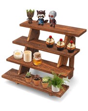 Wooden Display Stand Wood Cupcake Stands Tool , Rustic Risers for Display Ide...