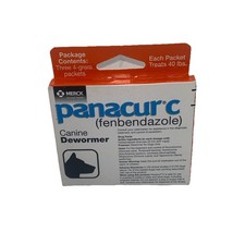 PANACUR C - CANINE DEWORMER - FENBENDAZOLE - EXP: 06/2027