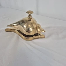 Solid Brass Nautical Sea Shell Service Bell