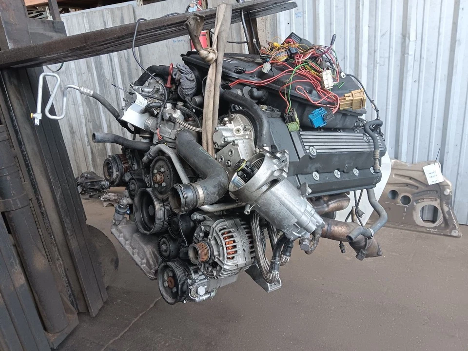 2000-2003 BMW E39 M5 /M S62 5.0L V8 Engine Assembly Drop Out Tested 110k OEM - Image 4 of 4