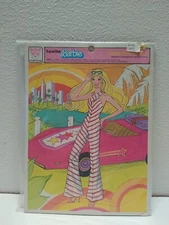 Whitman Superstar Barbie Kids Frame Tray Puzzle Vintage 1977