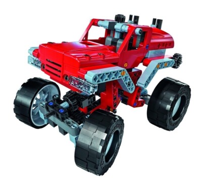 Konstruktor CLEMENTONI Monster Truck 75038Bl, Plastik