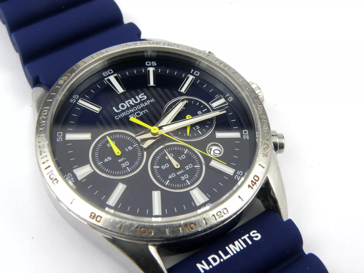 Lorus By Seiko Mens VD53 XO80 Chrono Sports Watch 50m eBay