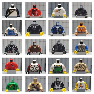 LEGO  1x Torso Minifigur Oberkörper Figur 973 bedruckt versch. Typen T001