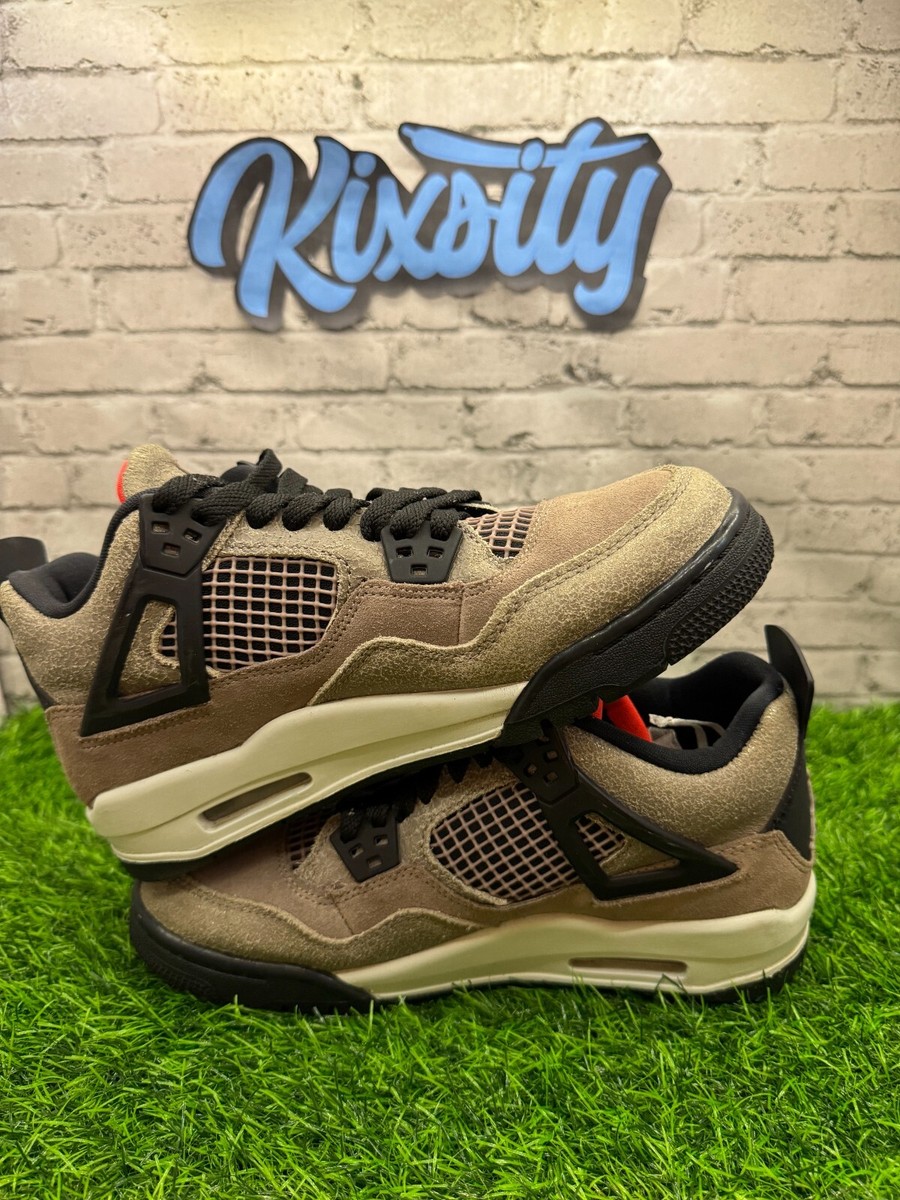 Nike Air Jordan 4 Retro Taupe Haze Black GS 2021 DJ6249-200 Nike Air Jordan 4 Retro Taupe Haze Black GS 2021 DJ6249-200