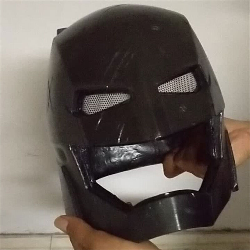 DC Batman Heavy Armor Helmet LED Glow Mask 1:1 High-End