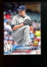 2018 Topps #427 Jordan Montgomery New York Yankees Rookie Cup Card Sharp Qty