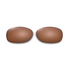 Walleva Brown Polarized Replacement Lenses For Ray-Ban Wayfarer RB2132 52mm