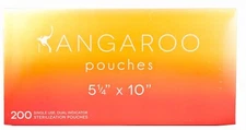 House Brand SP5X10 Kangaroo Self-Seal Sterilization Pouches 5.25" X 10" 200/Bx