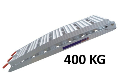 Side Step Paar Trittbretter Faltreifen Ab Carico Fino A 400 KG - Länge 225 CM