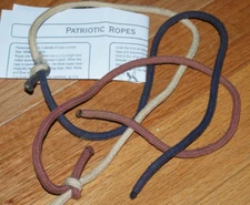 Patriotic Ropes (an old set --circa 1970s?-- of this popular rope trick)   TMGS