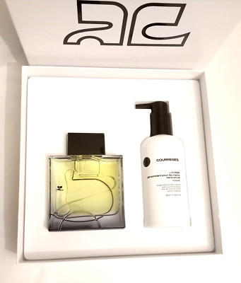 COURRÈGES HOMME SET EAU DE TOILETTE 100ML + HANDPEELING GEL 250ML