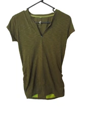 Club ride mountain bike women's shirt pockets on back green S