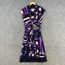 Jones New York Dress Womens US 4 AU 8 Multicolour Lined Stretch Party 13720