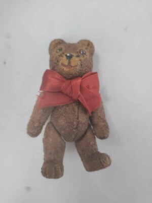 Kathe Wohlfahrt RARE ''Fuzzy'' Teddy Bear Limited Edition