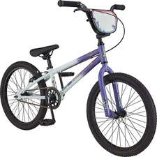 GT Bicycles Friend Ship BMX 20" Tires V-Type Brakes Steel Frame White