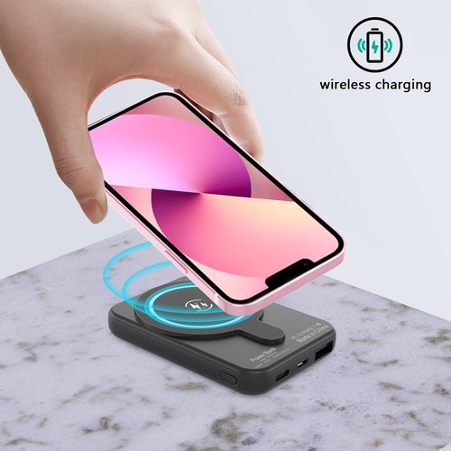 Magnetic Wireless Power Bank 1000000mAh Mag Safe Backup Portable Fast Charger - Picture 4 of 15