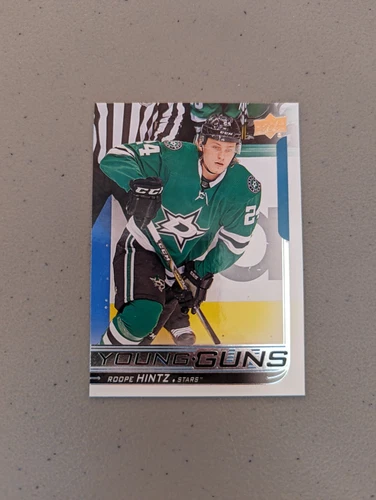 2018-19 Upper Deck Hockey Roope Hintz Young Guns #202 Rookie Dallas Stars 