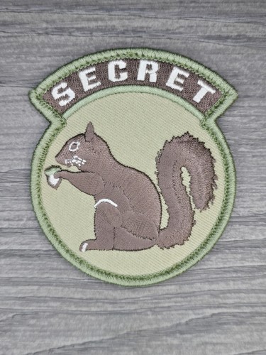MSM SECRET SQUIRREL MILSPEC MONKEY TACTICAL MILITARY MULTICAM HOOK MORALE PATCH - Picture 3 of 3