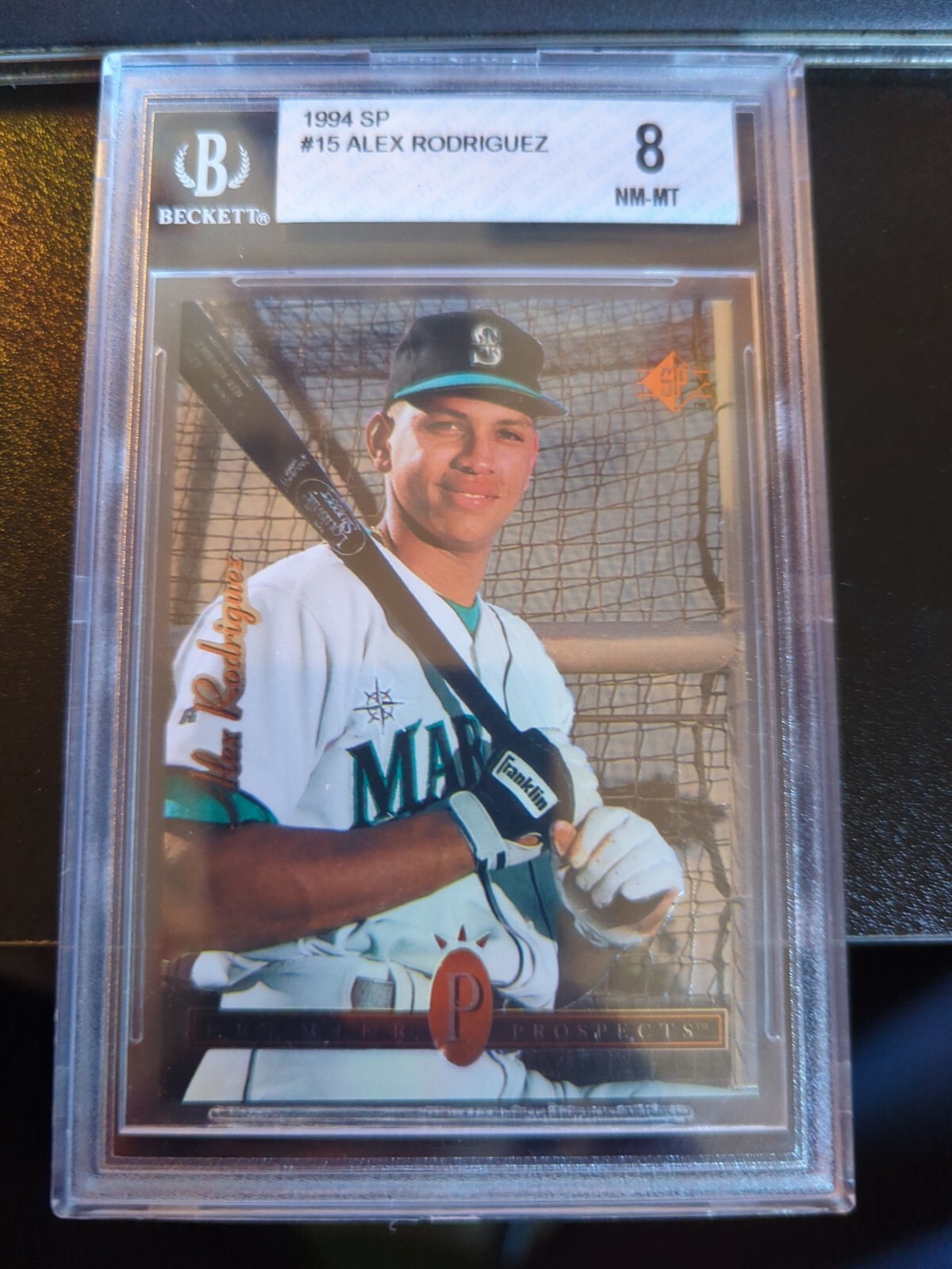 1994 SP #15 Alex Rodriguez RC Premier Prospects Rookie Card BGS 8 NM-MT |  eBay