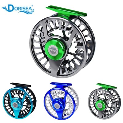 Dorisea Fly Fishing Reel Large Arbor Aluminum Lightweight Fly Reel 5/7 7/9 9/10