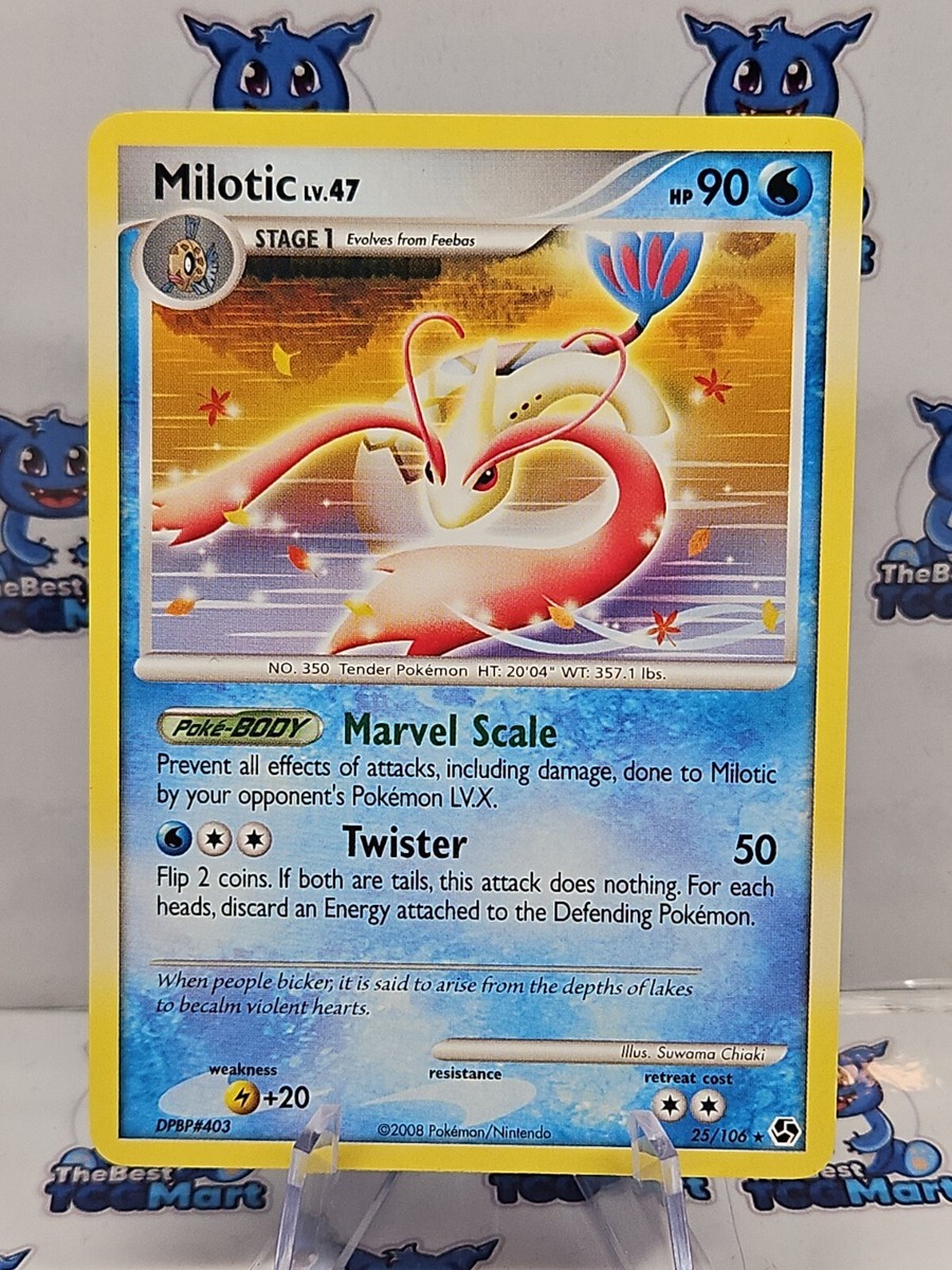 Milotic 25/106 Pokemon Great Encounters LP | eBay