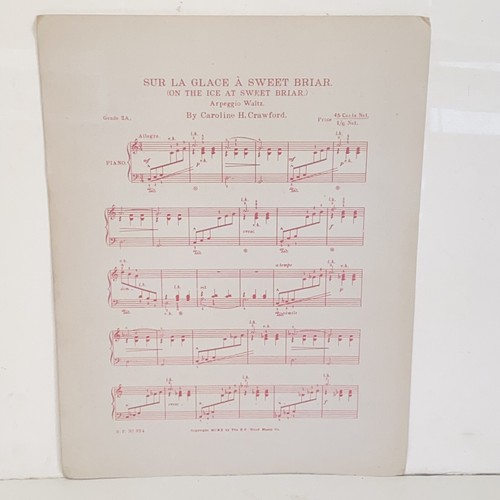 Vintage 1947 Field Day Piano Sheet Music by M. Yuill - Picture 2 of 13